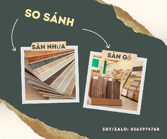 Nên dùng sàn gỗ hay sàn nhựa